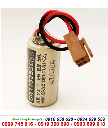 Pin nuôi nguồn FDK CR17335SE-R lithium 3v 2/3A 1800mAh chính hãng Made in Japan